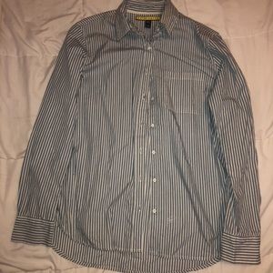 Striped Prince & Fox Button Down